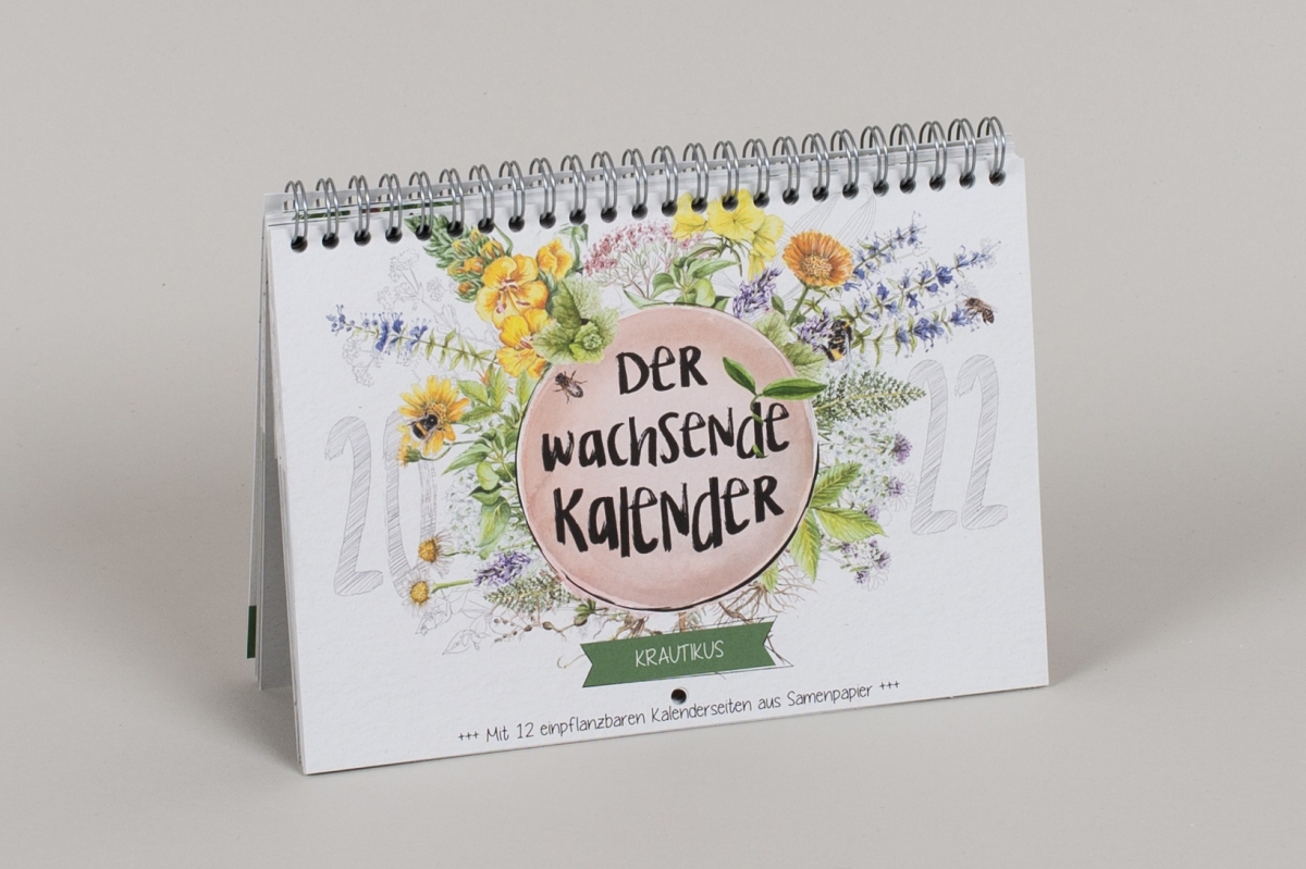 Der wachsende Kalender  ecokiosk